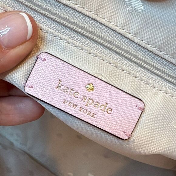 Kate Spade Bag Purse Handbag NY Wilson Road Quilted Kaylie Baby Weekend Travel - Picture 16 of 16